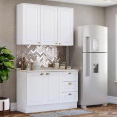 Cozinha Modulada Henn Americana 2 Peças - Kit, Branco