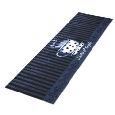 Tapete Passadeira Néctar Antiderrapante-40x120 - Style Brazil, Azul