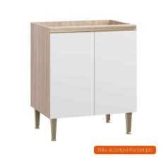 Balcão de Cozinha Cook 2 PT Aveiro e Branco - BE Mobiliário Inteligent