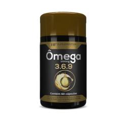 Omega 3 6 9 60caps peixe linhaca borragem hf suplements - HF SUPLEMENT