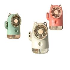 Mini Ventilador De Ar Portátil Com Umidificador Elétrico - ATACAREJO S