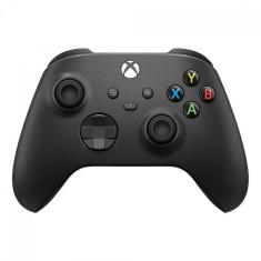 Controle Sem Fio Xbox Series X e S Microsoft, Carbon Black, Bluetooth, Preto