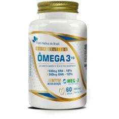 Kit Omega 3 (18 EPA/12 DHA) 1000mg 3 Potes 60 Softcaps Cada - Flora Nativa