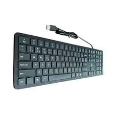 Teclado Slim Rise Mode, USB, Preto - RM-TS-FB