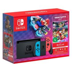 Console Nintendo Switch + Game Mario Kart 8 Deluxe Bundle
