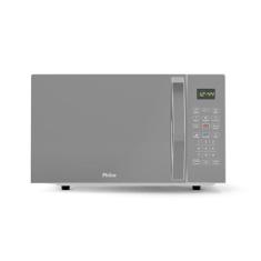 Microondas 28L PMO30S Espelhado 1100w com Função Tira Odor e 6 Receitas Pré Programadas Philco