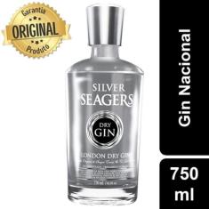 Gin Silver Seagers London Dry 750ml 3 unidades