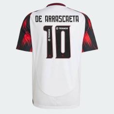 Camisa Adidas Flamengo II 2025 10 De Arrascaeta Masculina-Masculino