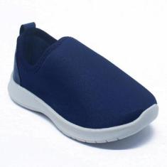 Tênis Infantil Calce Facil Leve Confortável Liso-Feminino