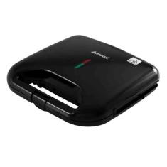 Sanduicheira e Grill Amvox AMS 370 750W Antiaderente 2 em 1, Preto, Bi