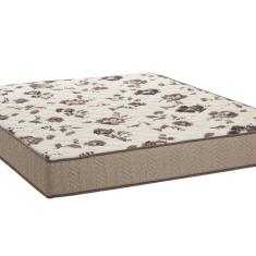 Colchão Queen Espuma D28 Physical Ortobom 22cmx158cmx198cm Creme/Marrom