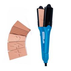 Prancha Alisadora Impressao 3D Ceramica Penteado Cabelo Desenho Estrela Raio Modeladora