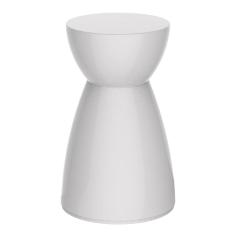 Banqueta Baixa Polipropileno sem Encosto Rad Branco