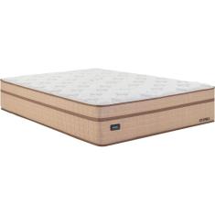 Colchão Queen Molas Superlastic 158x198x36cm Istambul Mannes Branco/Bege