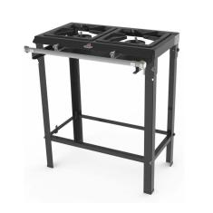 Fogão Industrial  2 Queimadores Simples c/ Pé s/ Registro p/ Forno  PMS-200 Progás.