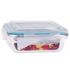 Conjunto 8 Potes Vidro Hermético Mantimentos Marmita 370Ml - Quality H