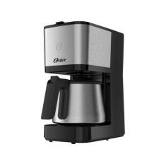 Cafeteira Elétrica Oster OCAF650 Jarra Inox - 32 Cafés, Preto, 220V
