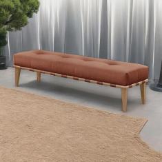 Recamier Luxo Madeira Maciça Valentin