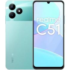 Smartphone Realme C51 RMX3830 128GB 4GB RAM Dual SIM NFC Tela 6.74" (M