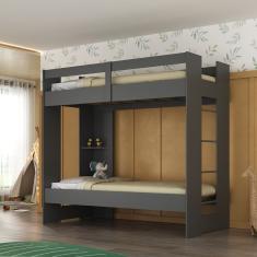 Beliche Juvenil Savana 1 Prateleira Espresso Móveis Grafite