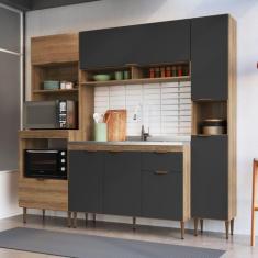 Cozinha Completa Modulada 4 Peças com Torre Quente para 2 Fornos e Pan