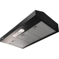 Depurador Slim Suggar DPS181PT / DPS182PT 80cm 3 Velocidades Preto