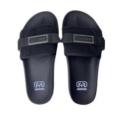 Chinelo Slide Bravo Black Hocks-Unissex
