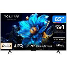 Smart TV TCL 65 Polegadas QLED 4K P7K WiFi Bluetooth Google TV HDR10 D