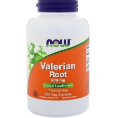 Valerian Root- Extrato De Valeriana 500Mg (250 Vcaps) - Now Foods