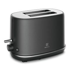 Torradeira Elétrica Electrolux Inox Preta Expert Com 7 Níveis De Tostagem TOP70