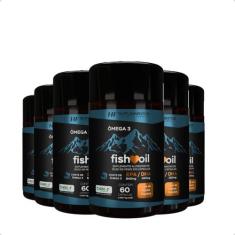 6x omega 3 fish oil meg 3 60 cps hf suplementos, NOVO