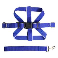 Peitoral Coleira Com Guia Resistente Para Cachorros de Grande Porte - 