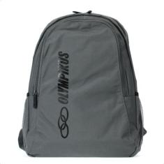 Mochila Olympikus Essential 15L, Cinza, Preto, Único