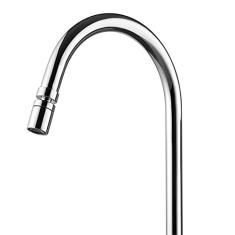 Torneira para Cozinha de Parede Bica Móvel Lorenjoy Cromada