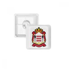 Teclado mecânico com emblema Nacional Principality of Monaco Kit de atualização para jogos PBT