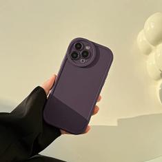 Capa de telefone para iphone 14 plus 12 mini 11 13 pro max xr x xs max contratada cor pura proteção de silicone fosco capa traseira, b239,4, para iphone 12