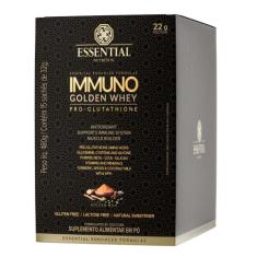Immuno Golden Whey Box Com 15 Sachês De 32G Essential Nutrition