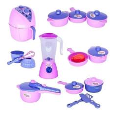 Brinquedo cozinha infantil menina panelinhas 16 peças