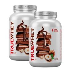 Kit 2X: Proteína True Whey Chocolate com Avelã True Source 837g