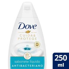 Sabonete Líquido Dove Antibacteriano Cuida & Protege 250ml, 1 Unidade,