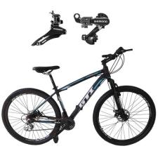 Bicicleta Aro 29 Gti Roma Alumínio 24v Câmbios Shimano Garfo Suspensão