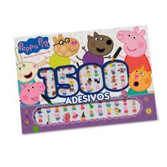 Livro - Peppa Pig Prancheta para Colorir com 1500 Adesivos