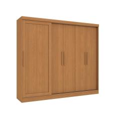 Guarda-Roupa Casal Molina sem Pés 5 PT 4 GV Canela