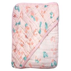 Toalha de banho soft especial Karinho c/capuz est. 80cm x 80cm - 01 un