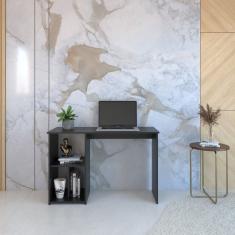 Mesa Escrivaninha com 3 Nichos Veneta Preto