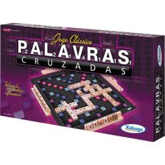 Jogo Palavras Cruzadas Tabuleiro - Xalingo