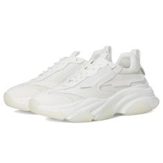 Steve Madden Tênis masculino Possess, Branco/Branco, 43