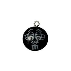 Pingente de resina infantil (1 par) - LADEIRA BIJUTERIAS, M, M 17mm pr