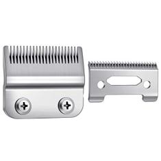 LAURAG 2 peças de lâmina para cortar cabelo 2 peças Lâmina de corte de cabelo Lâmina de corte de cabeça de corte para aparador elétrico de cabelo WAHL Acessórios de aparador aparador