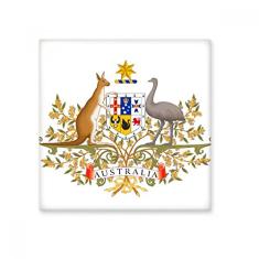 Decalque brilhante de azulejo de cerâmica com emblema nacional Canberra Austrália